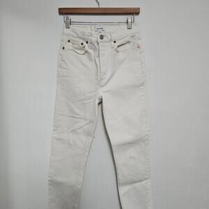 White redone jeans White jeans